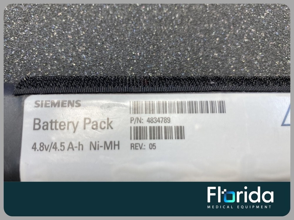 REPLACEMENT BATTERY, 4.5 AH, NIHM, 4.8 V FOR SIEMENS ACUSON S2000
