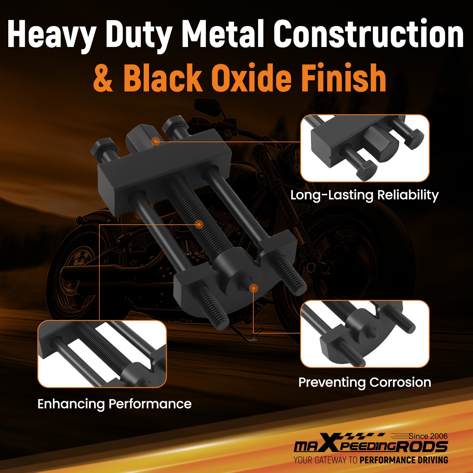 Transmission Mainshaft Inner Bearing Race Puller Tool For 0.98"/ 25 mm Harley