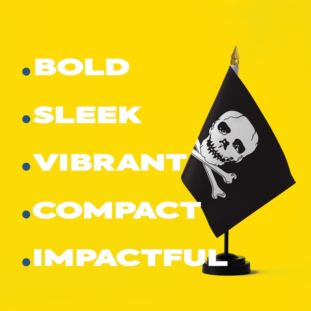AGAS MFG Jolly Roger Pirate Flag – Multi variation - Durable Flags