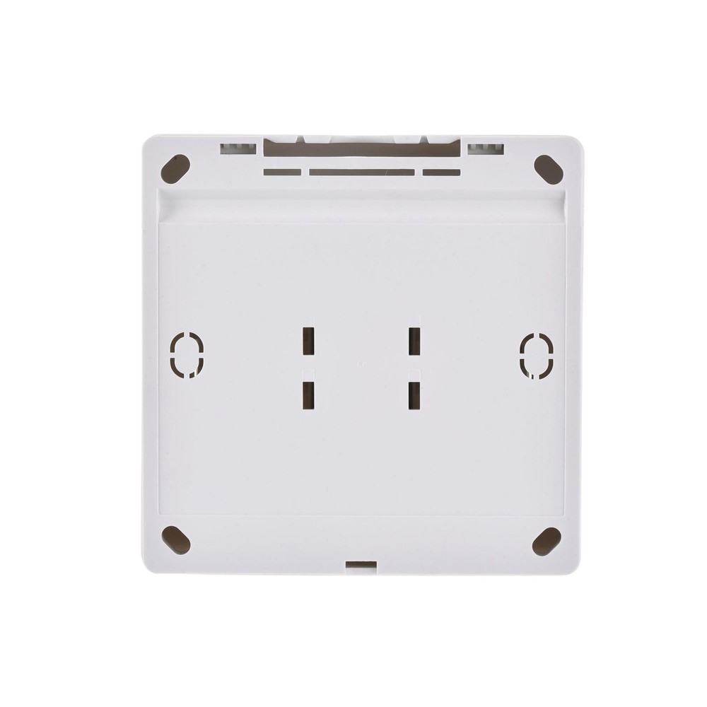 4 Pcs Push to Exit Button Release Switch PC Panel 86mmx86mm 12V 3A White