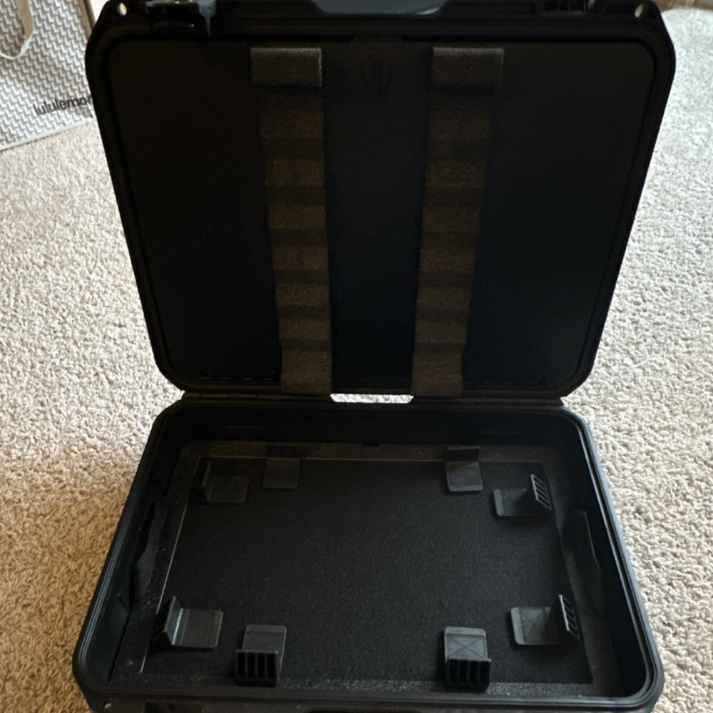 SKB iSeries Black Rigid Plastic Multipurpose laptop Case Padded Foam Inserts