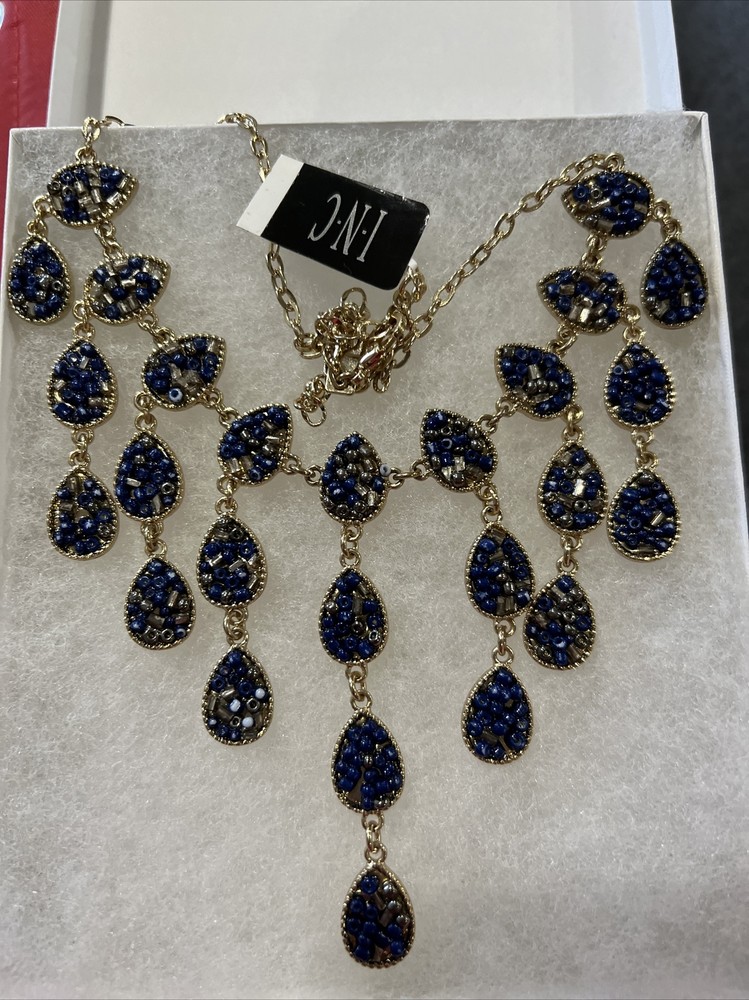 inc neclace beaded 18 inch stunning