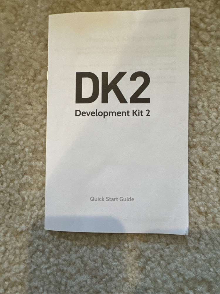 Oculus DK2 Development Kit 2 Virtual Reality Headset In Original Box COMPLETE