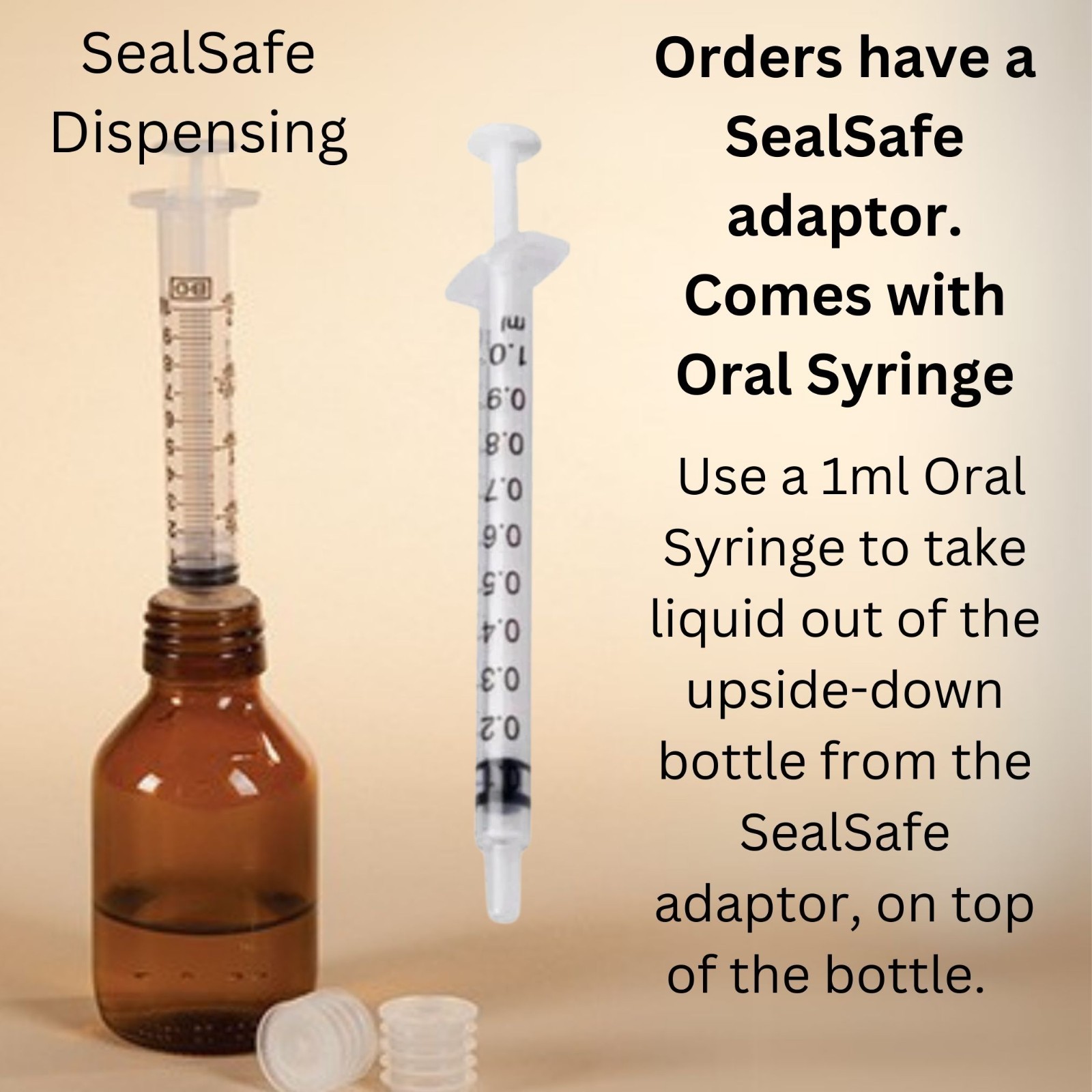 CDS Water Purification Solution Ready to use Glass bottle 4 oz 118ml Sealsafe