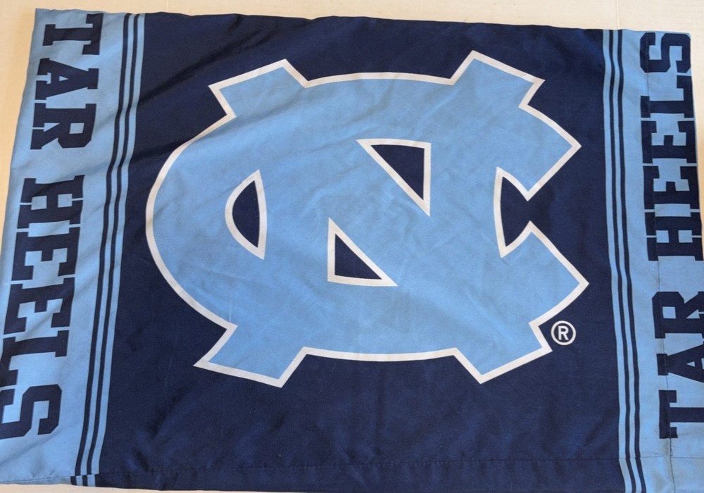 UNC Tar Heels 3 Piece Twin Set Pillowcase, Flat Sheet, Fitted Sheet Licensed