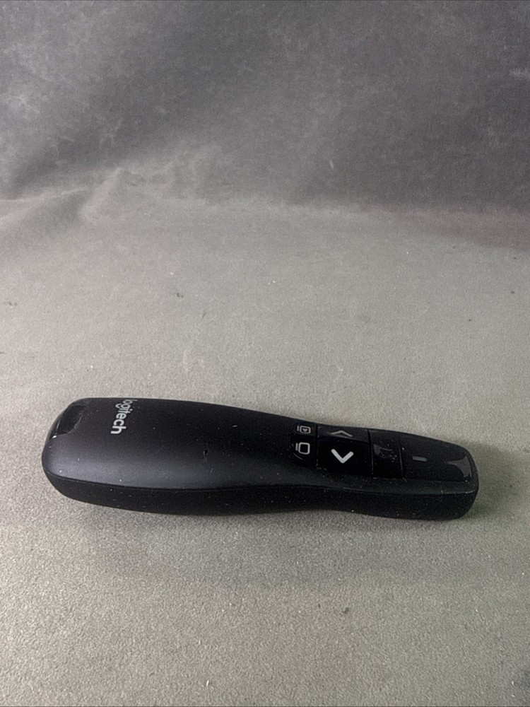 Logitech R-R0008 R400 Wireless Presentation Remote ONLY Clicker Laser Pointer