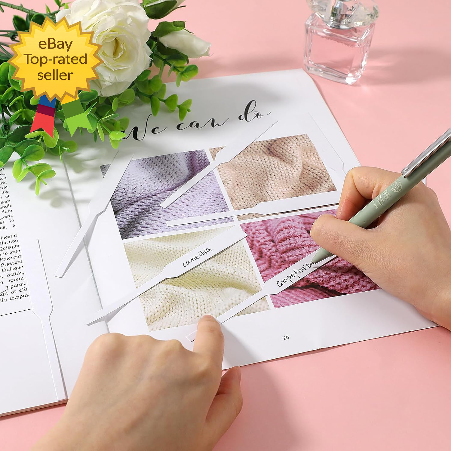 200 PCS Perfume Test Strips Paper Disposable White Perfume Paper Strips Perfume