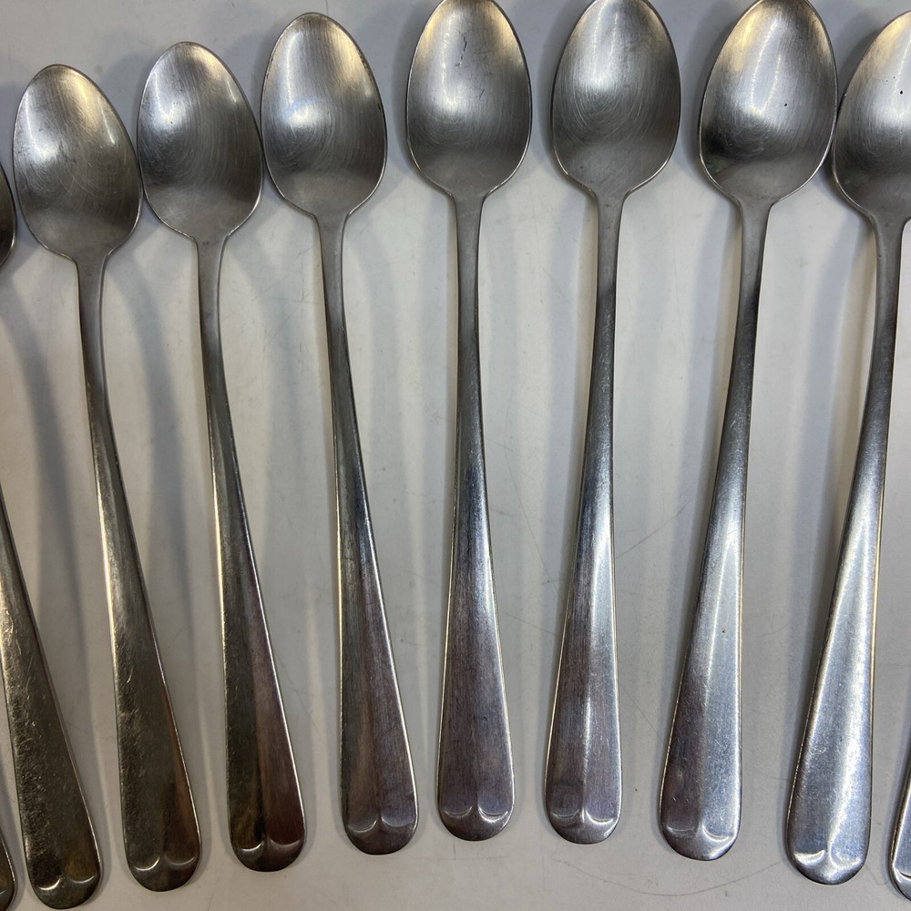 Main Course Korea Stainless Flatware Pattern MNF3 12 Piece Ice Tea Spoons