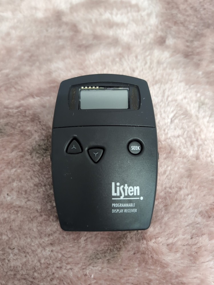 Listen Portable Reciever 72MHZ (LR-500-072-SQ-N) TESTED