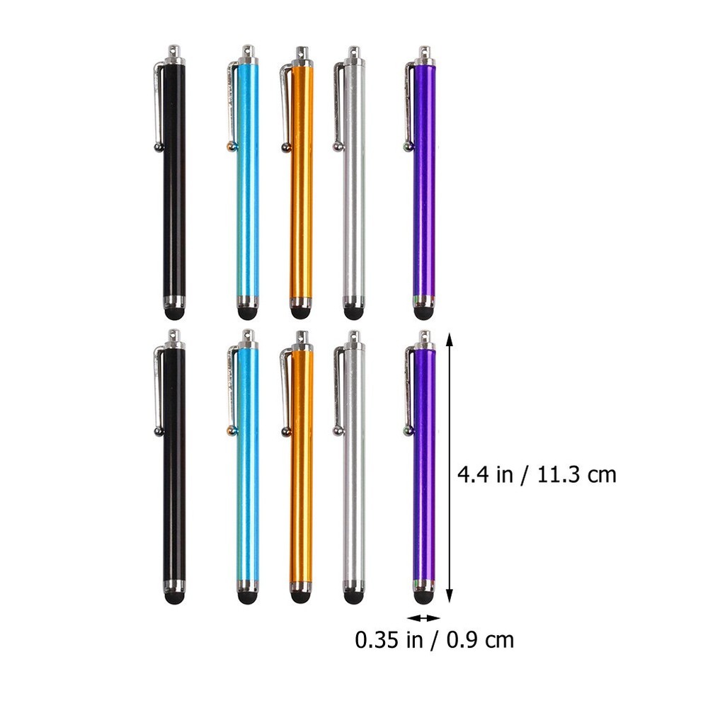 10 Pcs Touch Capacitive Pen Pens for Tablets Extra Fine Tip Stylus