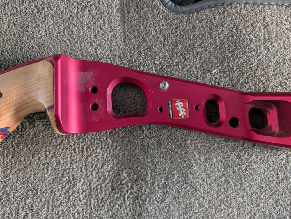 Pse Bare Bow Riser Red