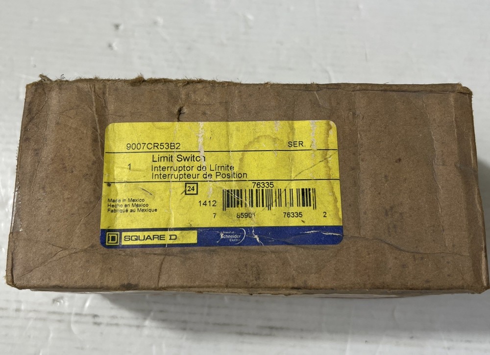 Square D 9007CR53B2 Limit Switch