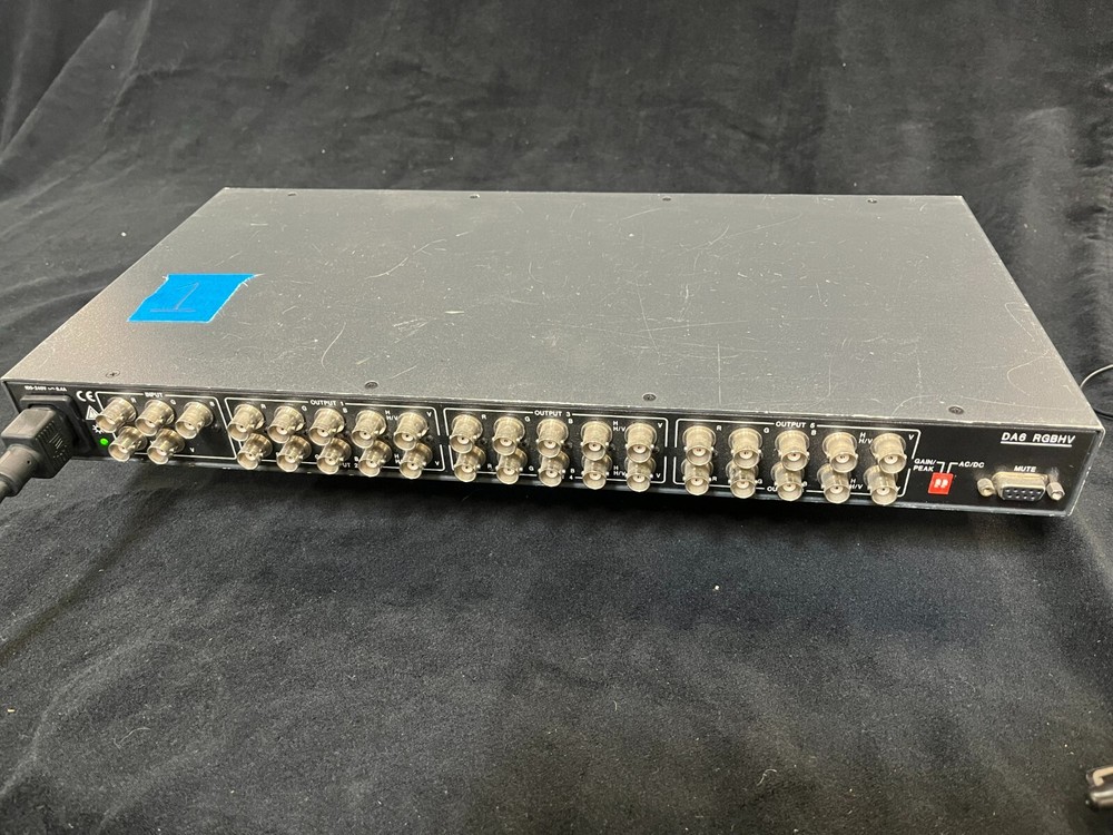 Extron Rack Mount VGA Video Processor/ amplifier/ PS/ Switcher (See Description)