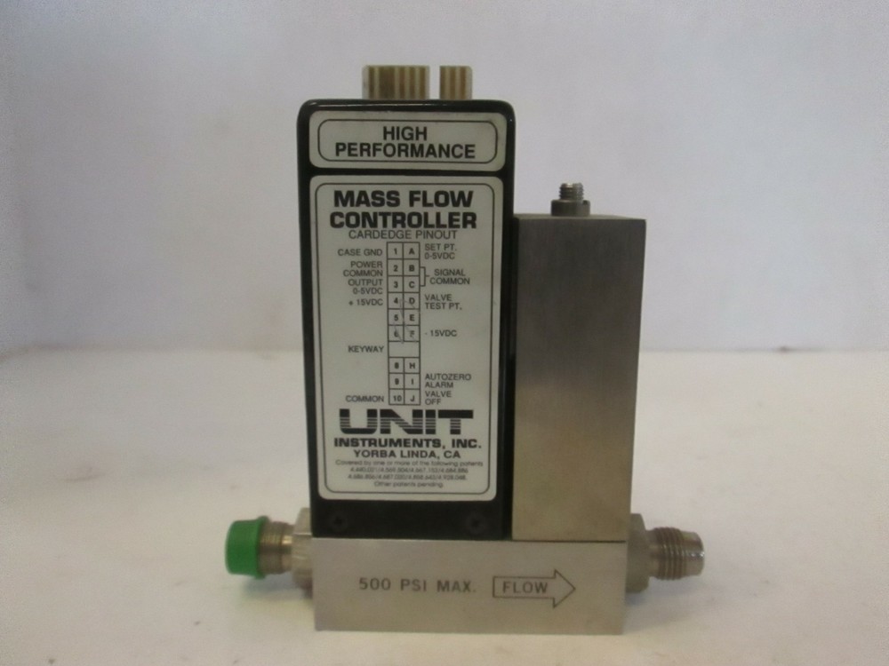 Unit UFC-1100A, Mass Flow Controller MFC, HCL, 100 SCCM, Used