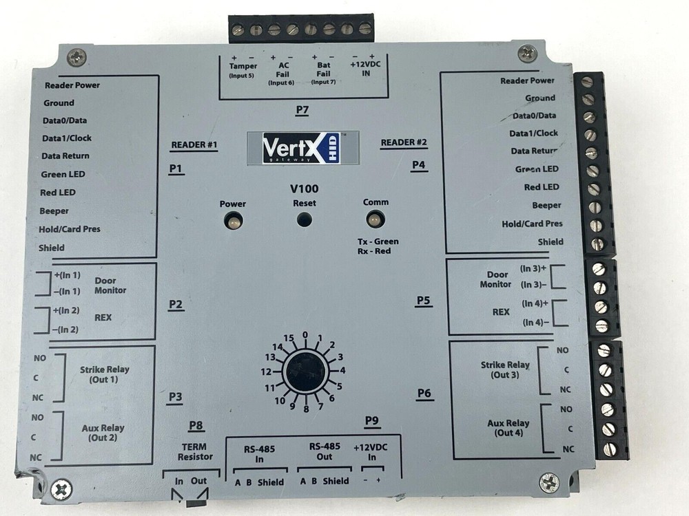 VertX V100 70100 AEP0N Two Dual Door/Reader Interface Module