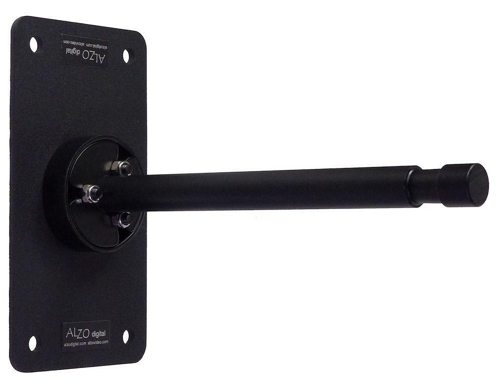 ALZO 8 Inch Wall Mount Plate Straight Pin