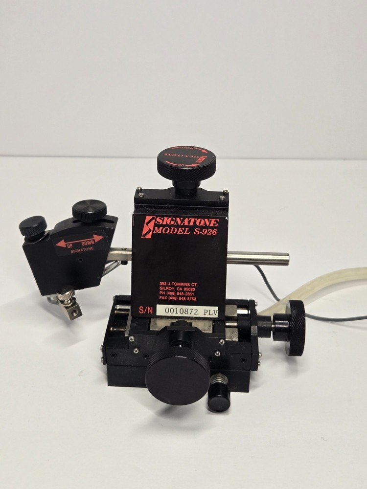 SIGNATONE S-926 PLV MICRO POSITIONER & PROBE - NICE