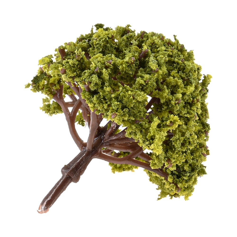 20pcs Model Trees Plastic Micro Landscape Miniature Garden Decor Layout Diorama