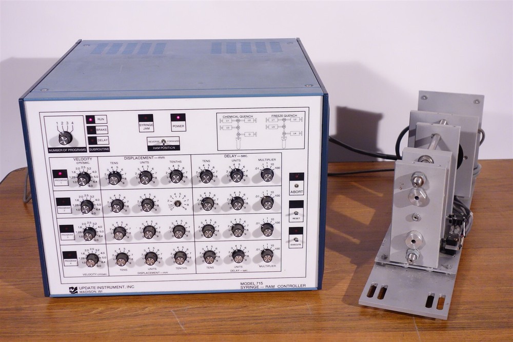 UPDATE INSTRUMENT MODEL 715 SYRINGE-RAM CONTROLLER Tested, Working