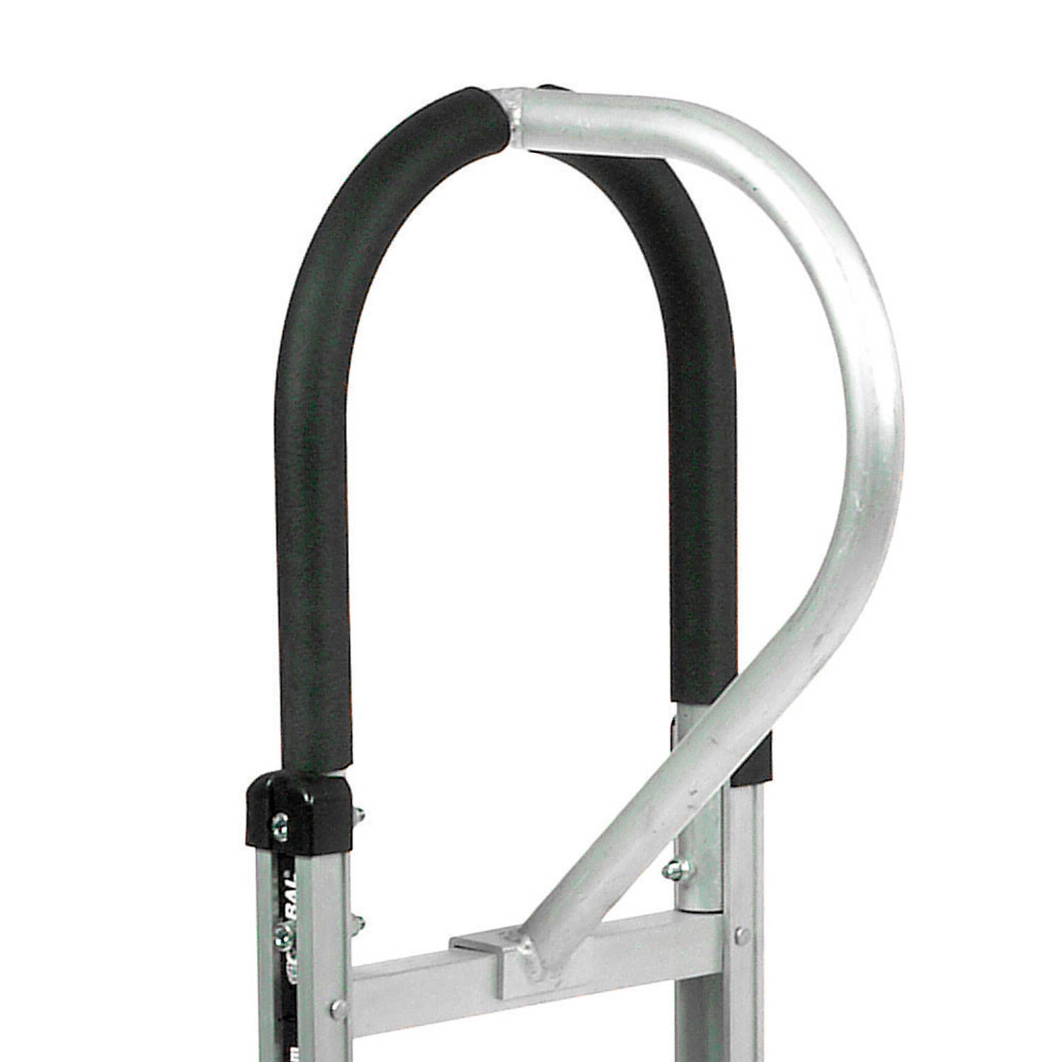 Aluminum Hand Truck Loop Handle Semi-Pneumatic Wheels
