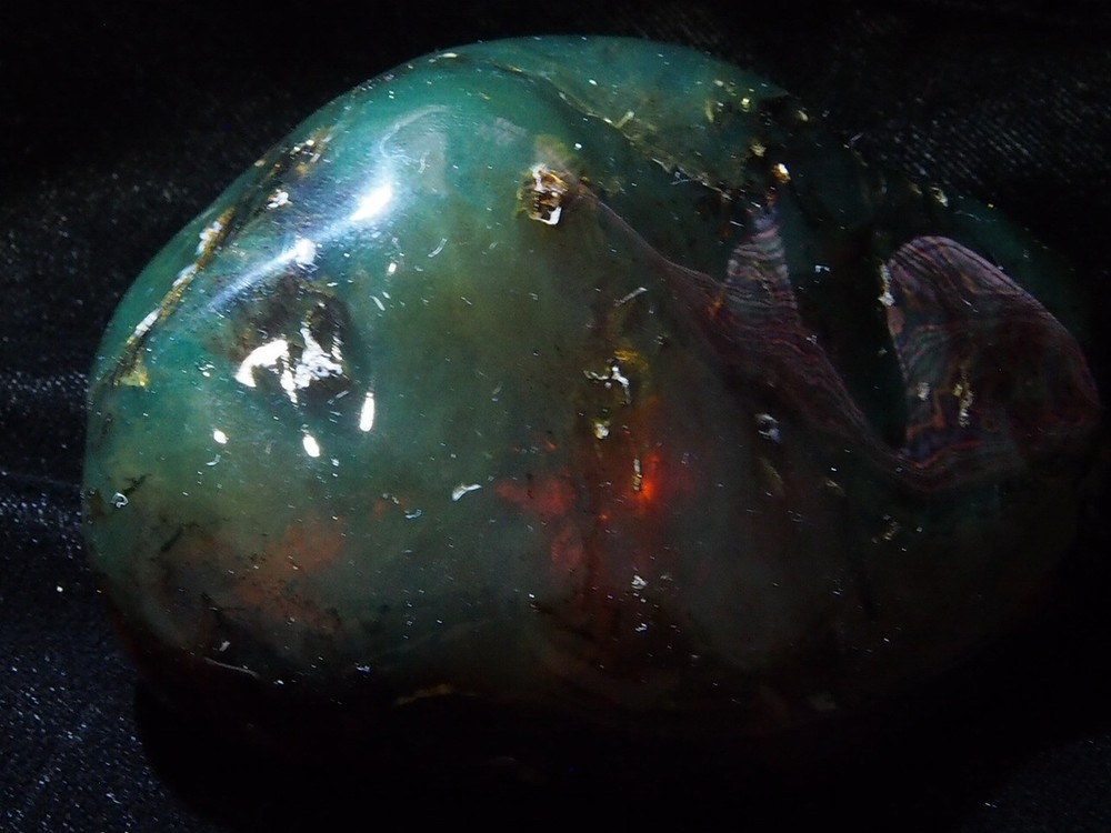 Fully Polished Mexican Amber 118.3 g