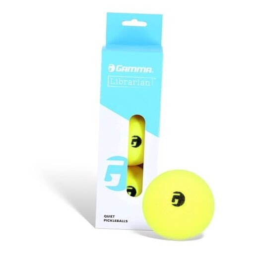 Librarian Foam Balls for Pickleball Practice With True Bounce on All 3 Pack