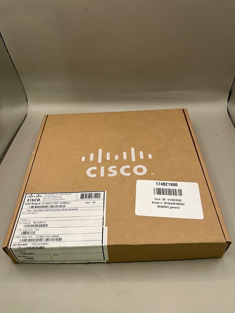 CISCO CP-8832-MIC-WIRED WIRED MICROPHONE KIT