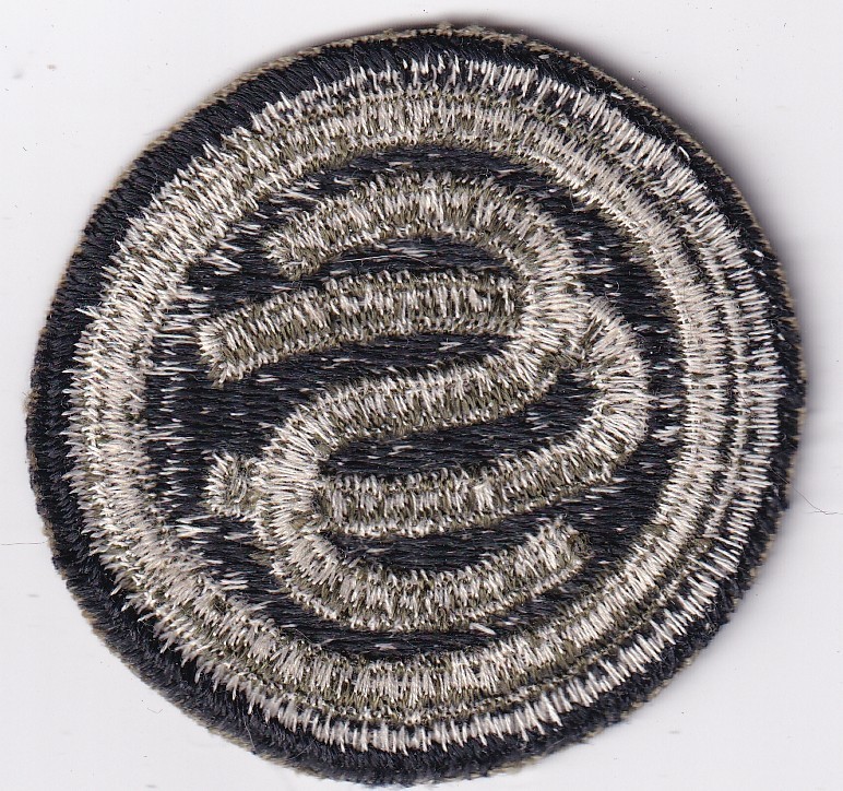 OCS Officers Candidate School patch US Army real WWII make