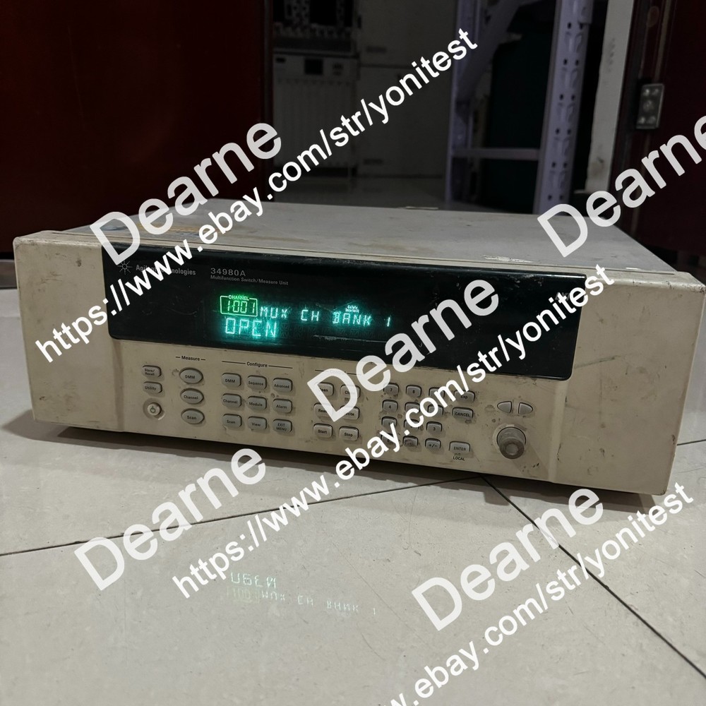 Keysight Agilent 34980A Multifunction Switch Measurement Unit