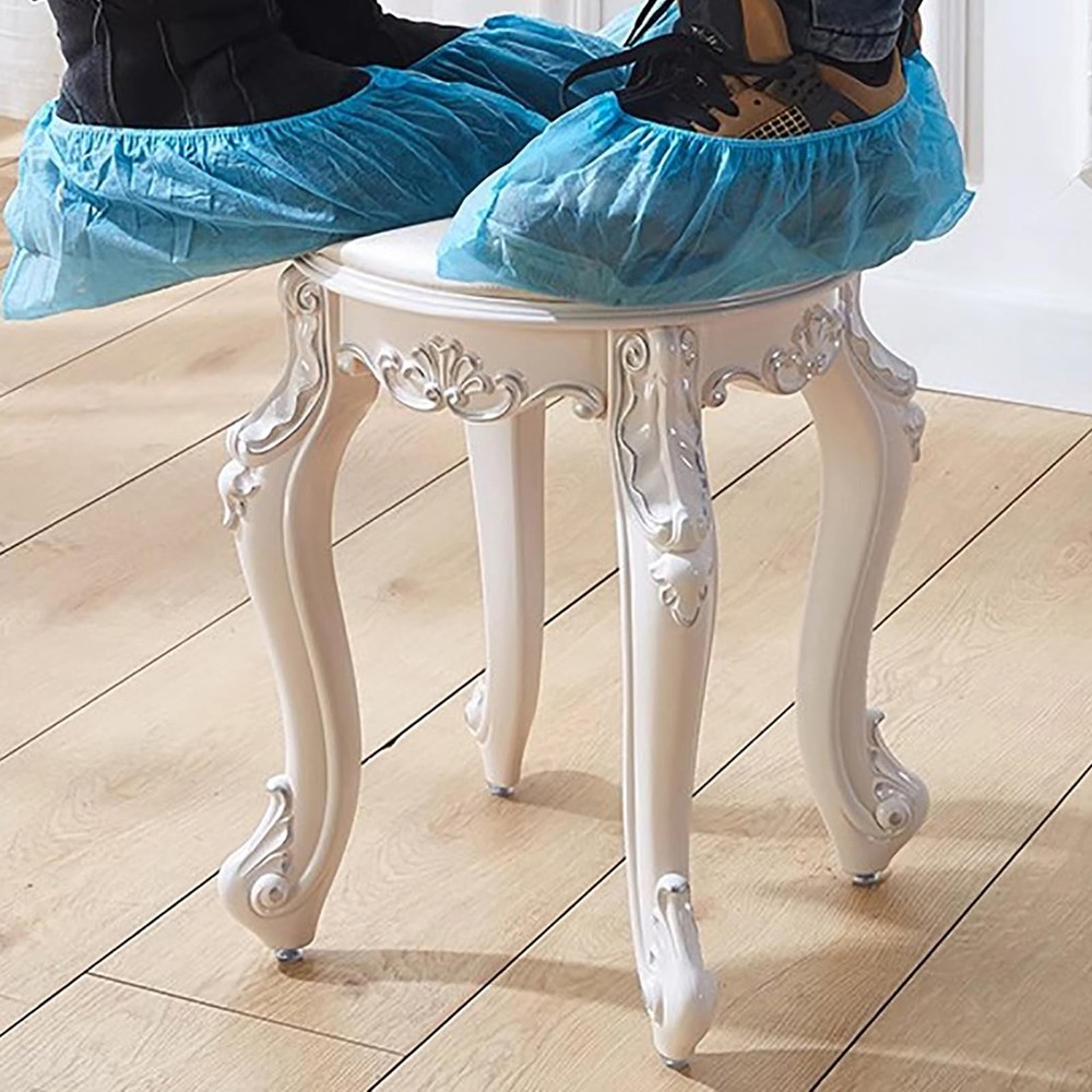 Vintage Vanity Stool & Chair, Round & Rectangular Makeup Stool, Cute Ottoman ...