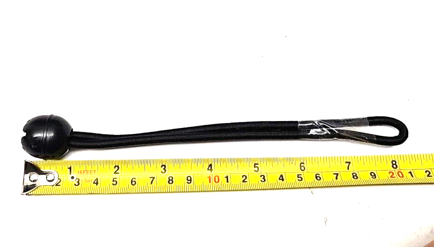 100 pcs Bungee Balls Black Bungee Cord