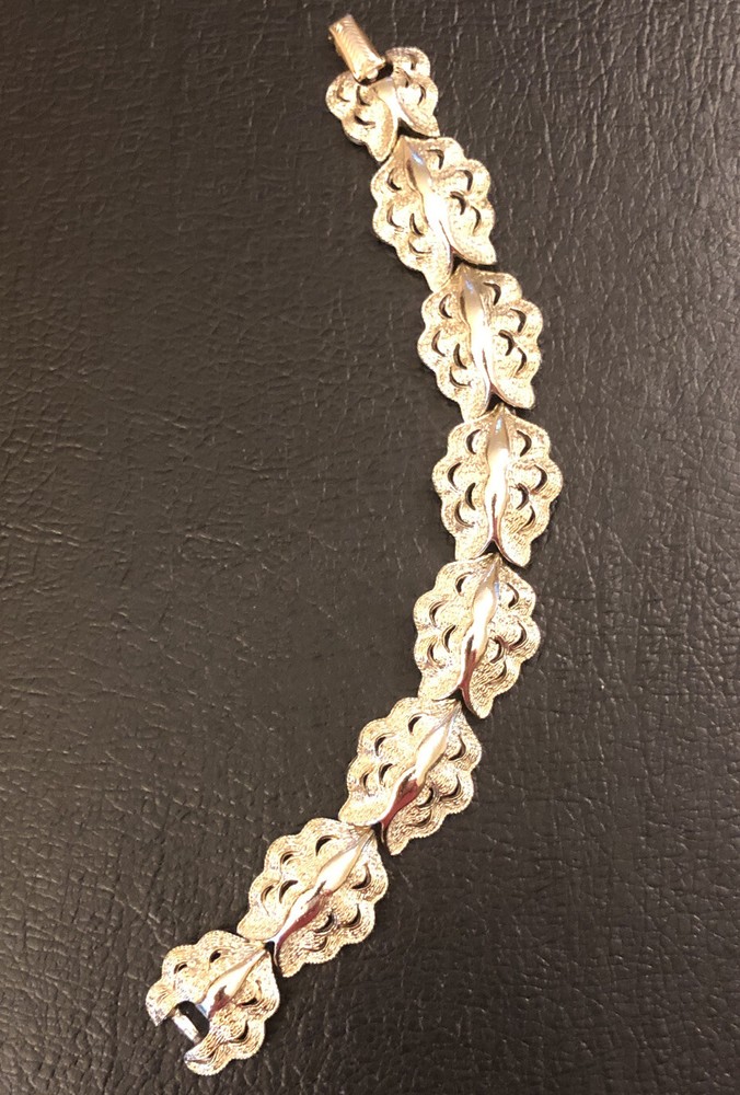 Two CORO Signed Vintage Link Bracelets