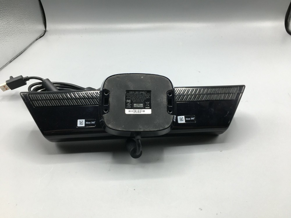 Kinect Microsoft XBOX 360 Model 1414 Sensor Bar Genuine Authentic Black *Tested