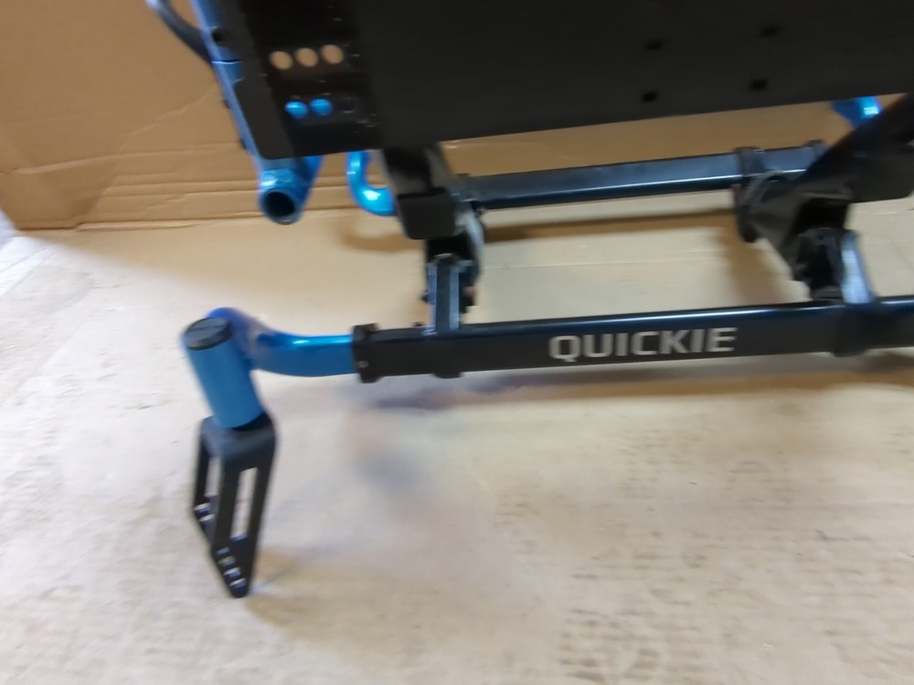 Quickie Access Manual Wheelchair Frame Blue