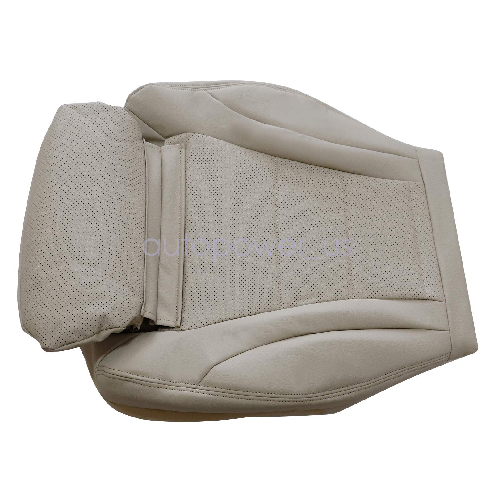For 2015-2021 Mercedes Benz C300 Driver Bottom Leather Seat Cover Tan