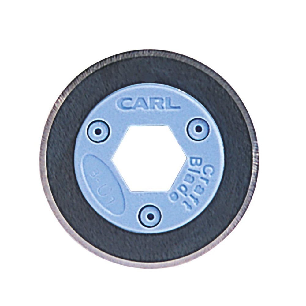 CARL B-01 Professional Rotary Trimmer Replacement Blade - Straight Blue