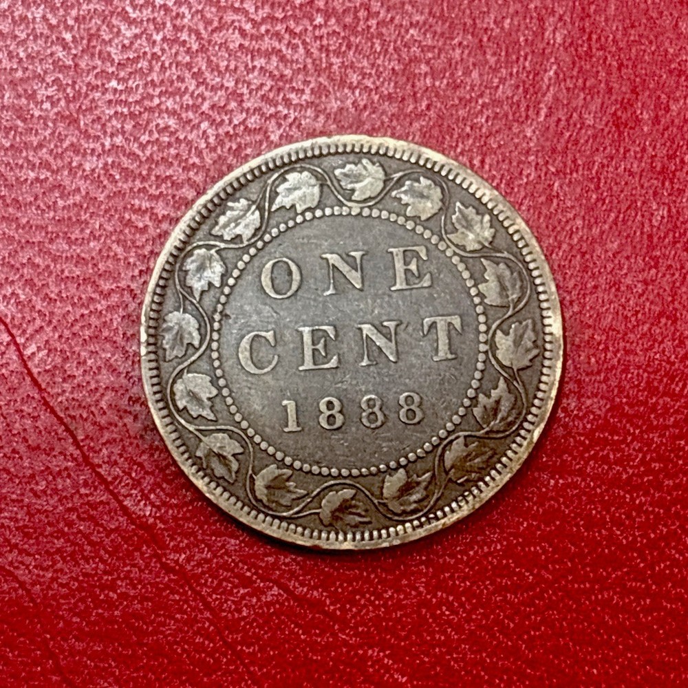 1888 Canada One Cent Coin! ENN Coins