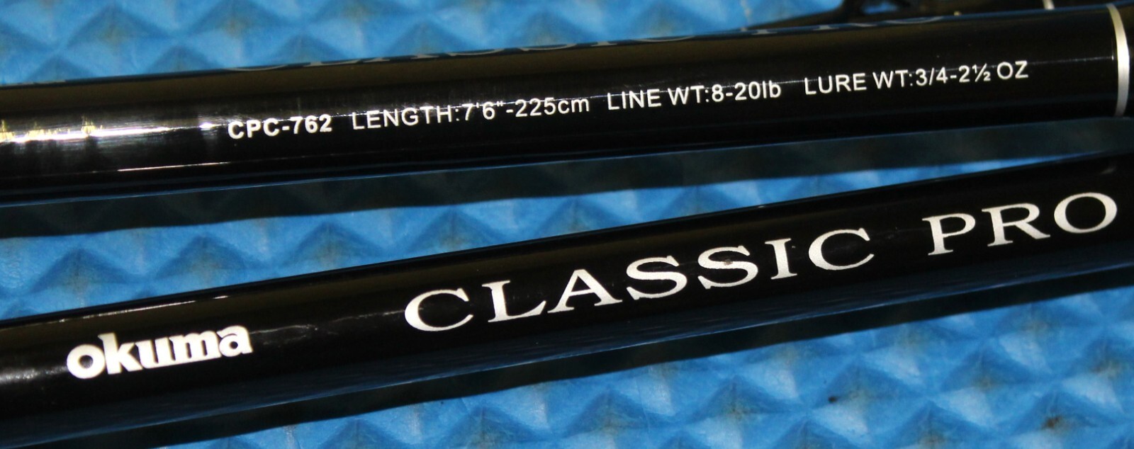 Okuma Pre-Spooled Magda MA 20D Reel With CPC-762 Rod Trolling Combo 2-Pack