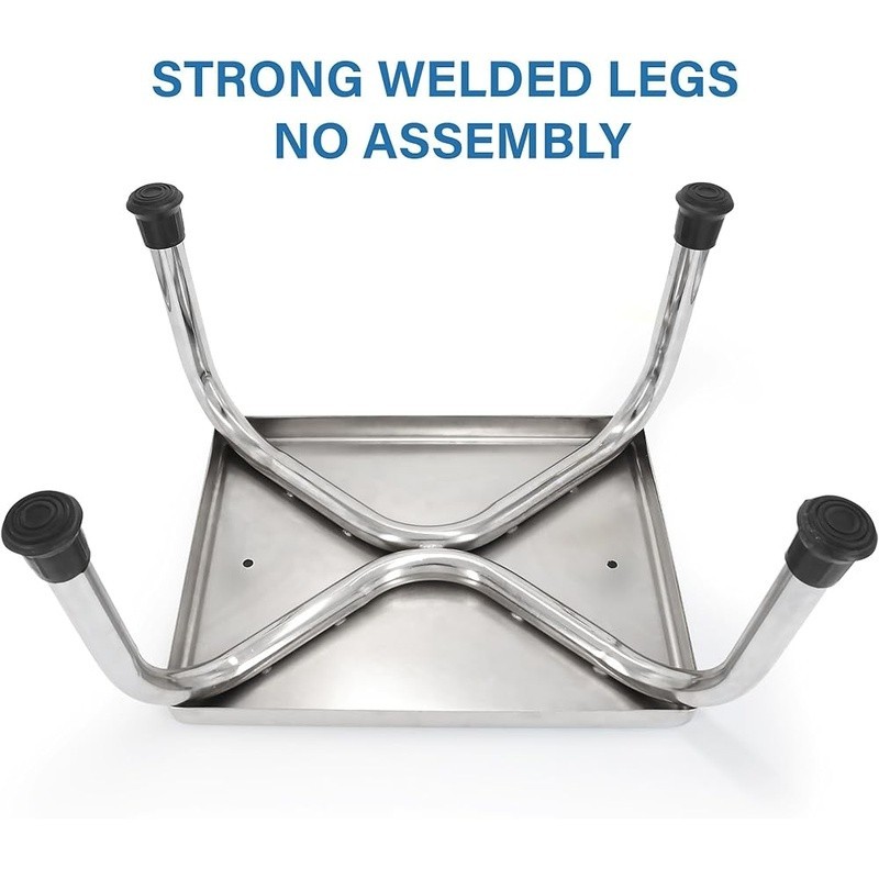 Heavy Duty Step Stool Rust Resistant Slip Resistant Multi Purpose Support Stool