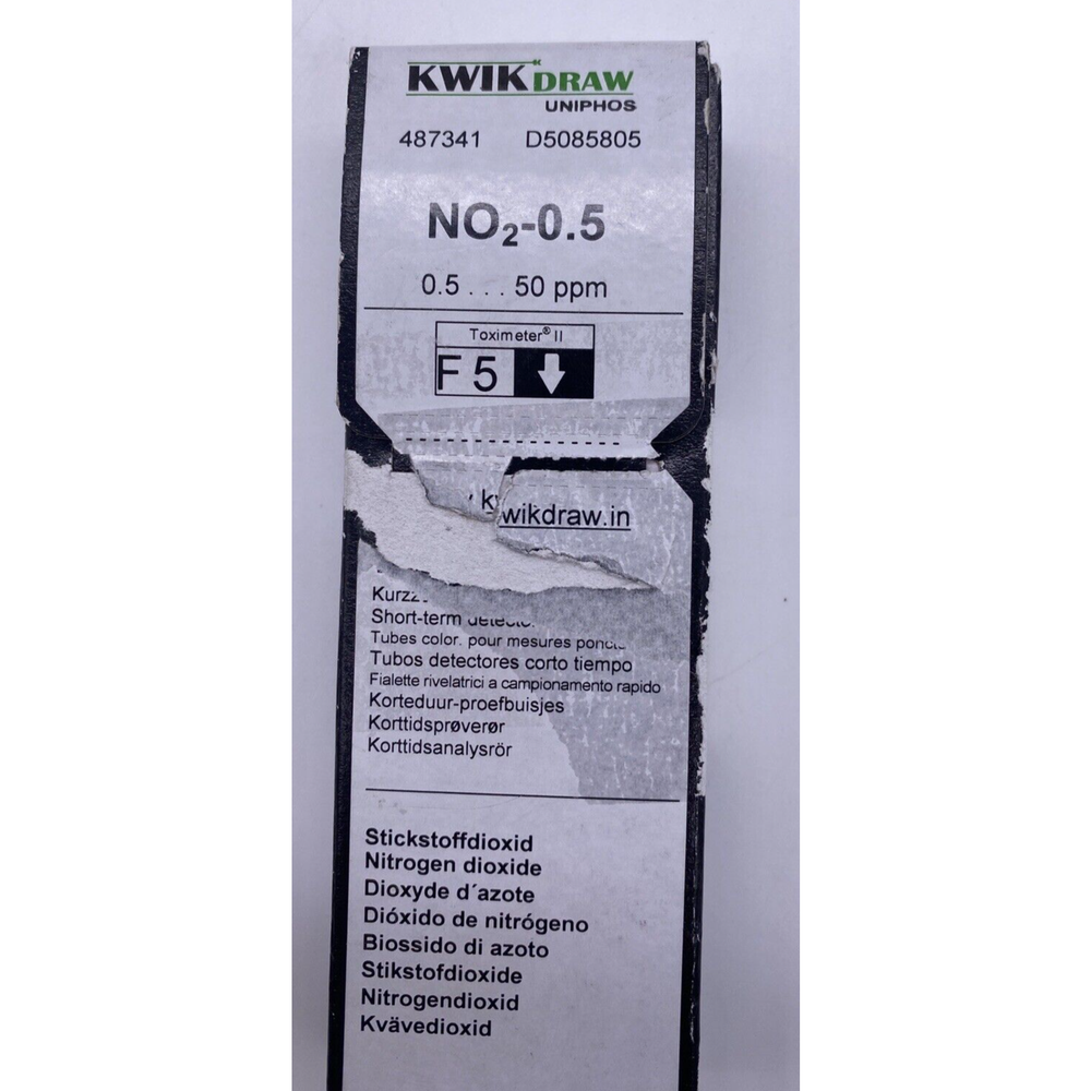 MSA 497664 HEXAN-20 DETECTOR TUBE 2 BOXES & NO2-0.5 TUBES 1 BOX SET