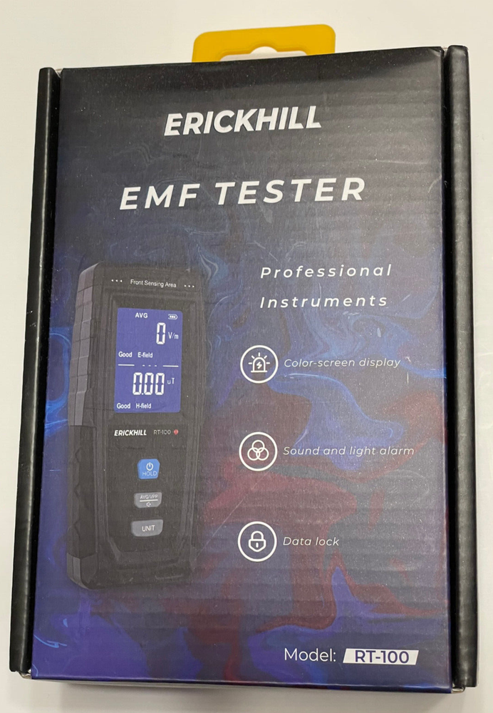 Erickhill EMF Tester Professional Instruments Model RT-100 NEW