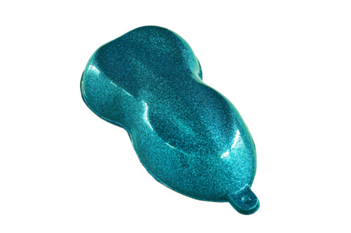 METAL FLAKE GLITTER - TOPAZ BLUE
