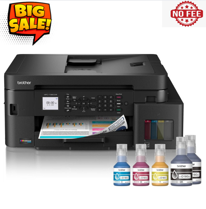 Brother INKvestment Tank 980 Wireless and Ethernet Color Inkjet All-in-One Print