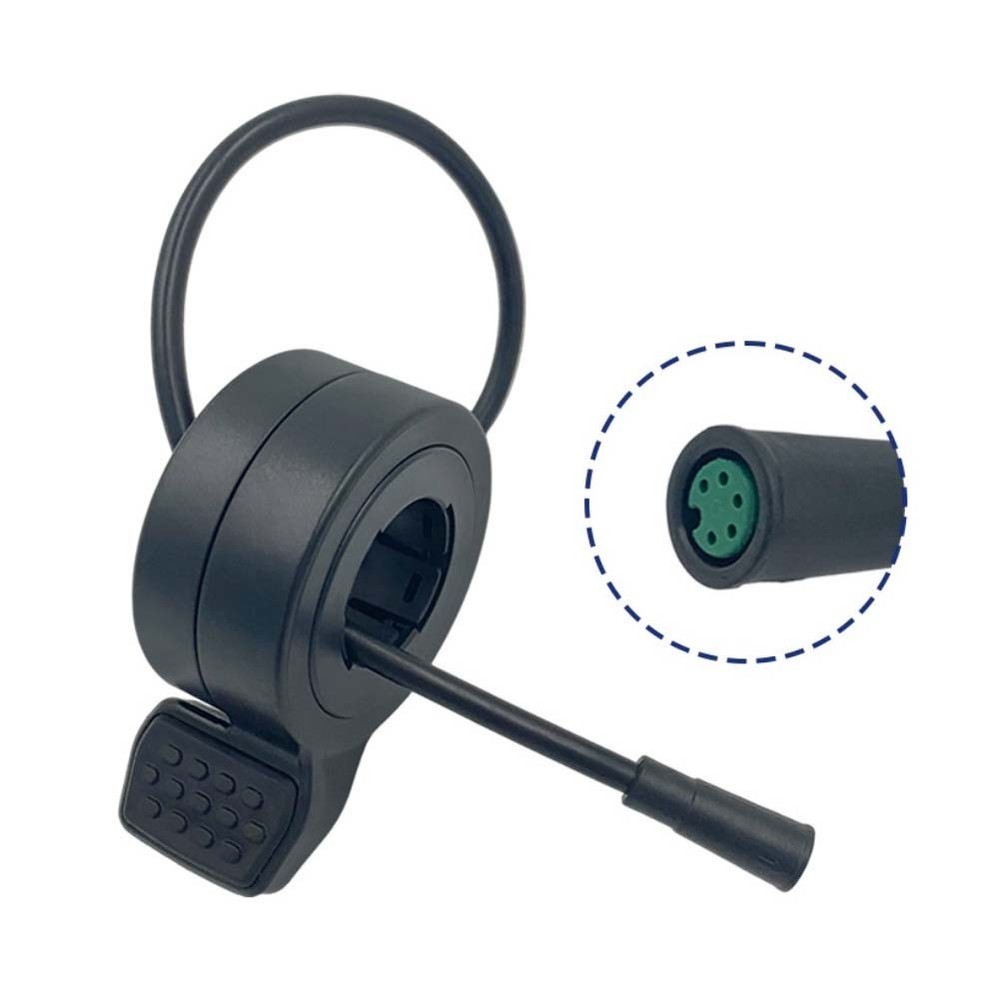 5-pin Connector Thumb Throttle Smooth Thumb Presses Precise Speed Control