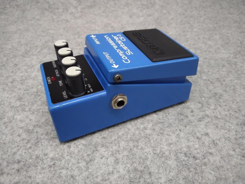 Boss CS-3 Compression Sustainer Guitar Effects Pedal Blue
