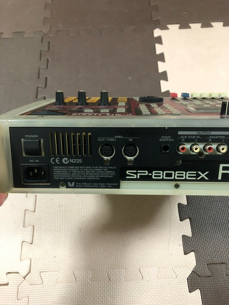 USED ROLAND SP-808EX e-MIX STUDIO Groove Sampling Machine Multitrack Recorder