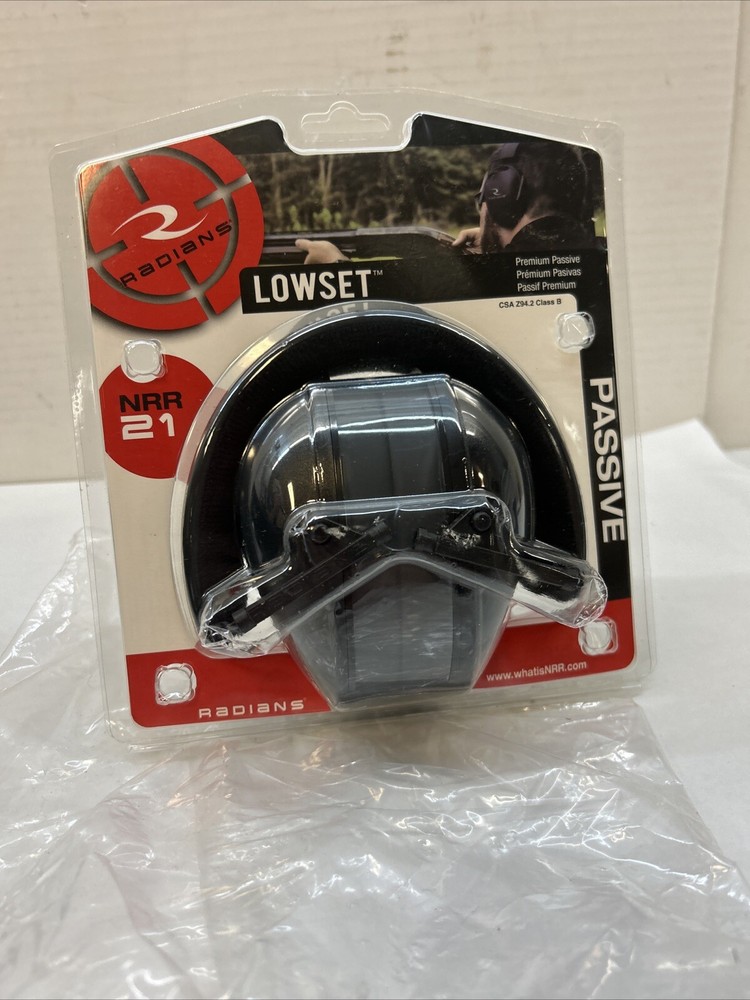 RADIANS LOWSET MUFF NRR21 BLK