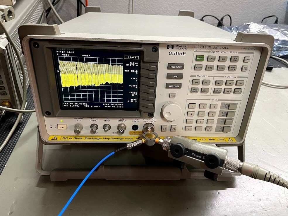 CALIBRATION SERVICE for HP Agilent 8565E 8564E EC Spectrum Analyzer 40 50 GHz