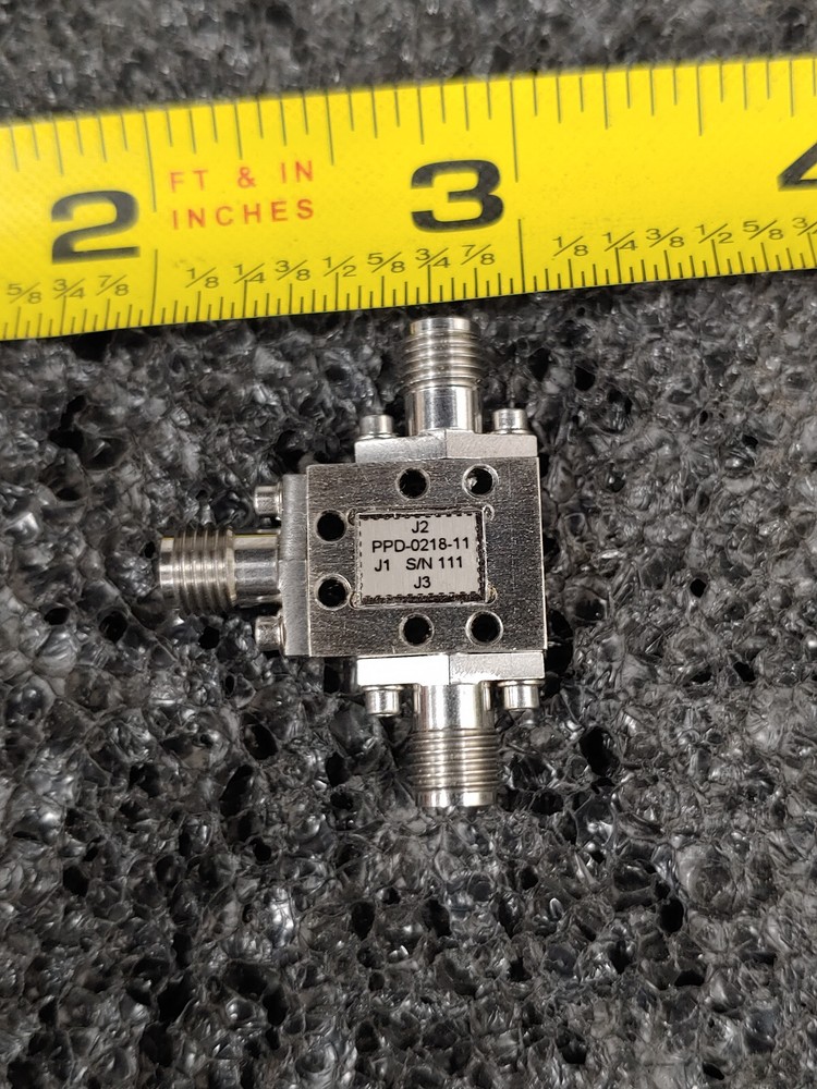 PACIWAVE Inc. PPD-0218-11 SN 111 Single Pole Double Throw RF PIN Diode Switch