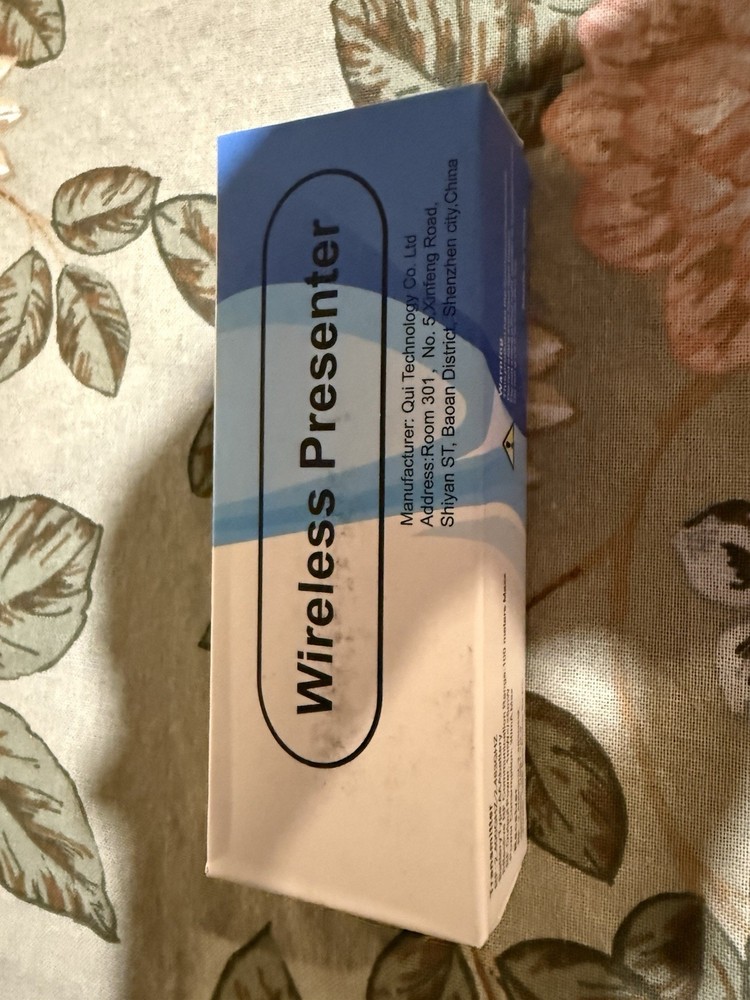 Wireless Pointer Remote Control H801 2.4GHz USB Laser Presenter